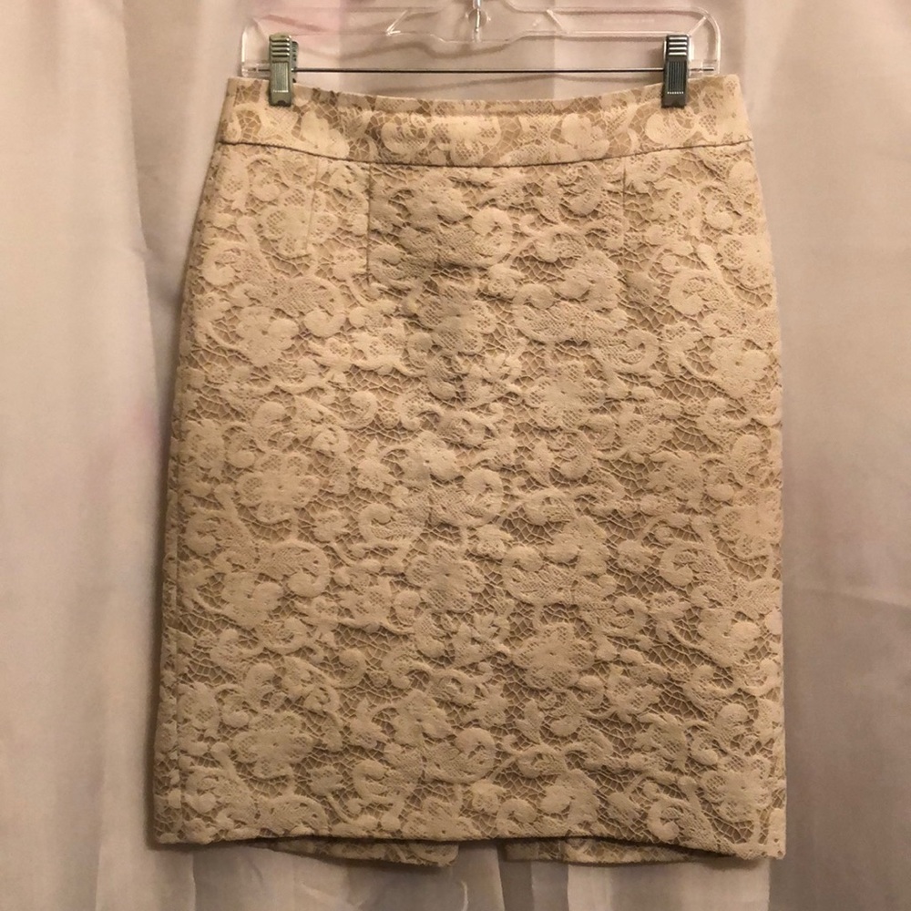 Banana Republic Embroidered Skirt